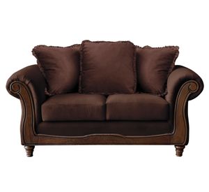 Sofá Rímini 2 cuerpos chocolate Latam Home