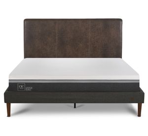 Cama europea 2 plazas Ortopedic Advance + respaldo Baker Cic