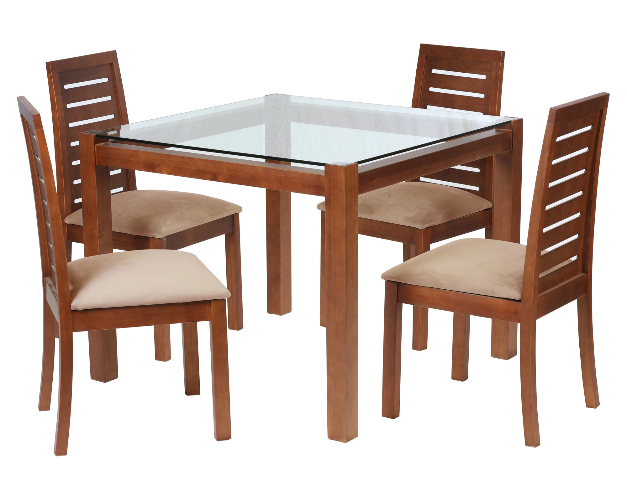 Latam Home Comedor 4 sillas Barcelona beige Latam Home