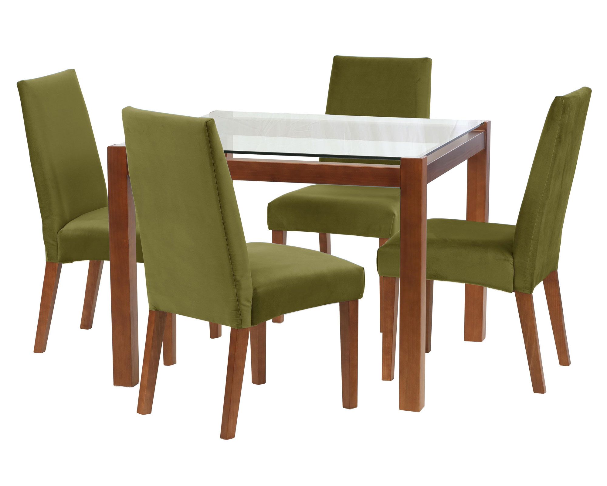 Latam Home Comedor 4 sillas Barcelona verde Latam Home