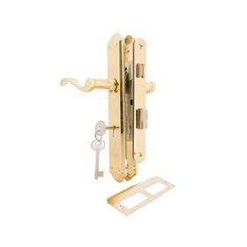 Cerradura embutida manilla dormitorio bronce Anna Poli