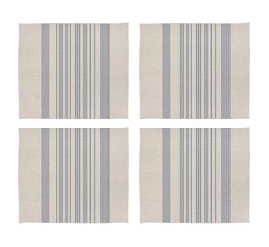 Individual Frenchline crudo linet 42x36 cm 4 un.