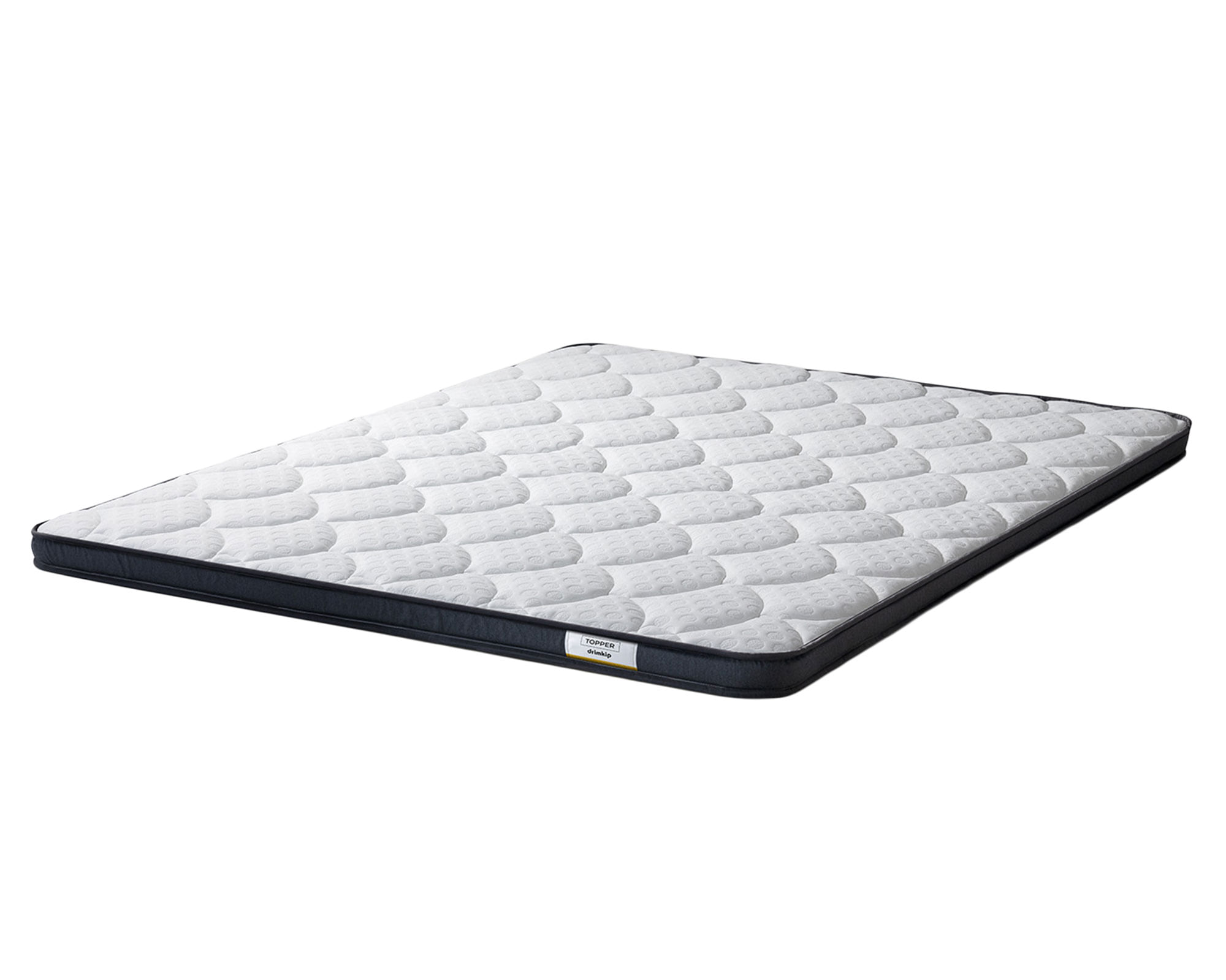 Drimkip Topper colchón gris 2 plazas