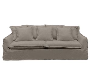 Sofá 3 Cuerpos Palena Lino gris piedra