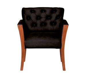 Sitial cuero 1 cuerpo Kiel negro