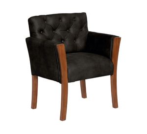 Sitial cuero 1 cuerpo Kiel negro