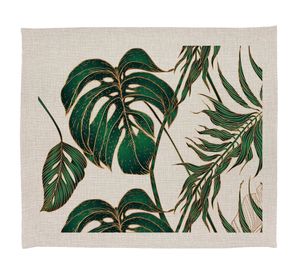 Individual Philodendro crudo linet 42x36 cm 4 un.