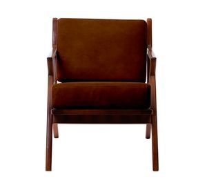 Sitial cuero 1 cuerpo Bremen café