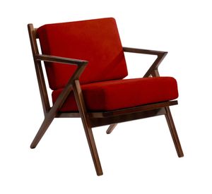 Sitial cuero 1 cuerpo Bremen rojo