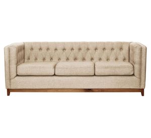 Sofá 3 cuerpos Roma beige