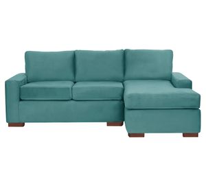 Sofá seccional 3 cuerpos Livorno azul