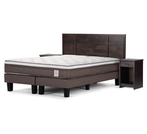 Cama europea 2 Plazas New Style 6 + Set Robin Rosen