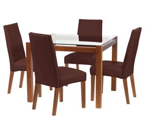 Comedor 4 sillas Barcelona café Latam Home