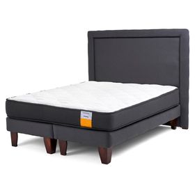 Cama europea funcional Súper King base dividida + respaldo
