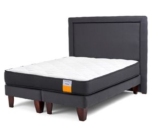 Cama europea funcional Súper King base dividida + respaldo