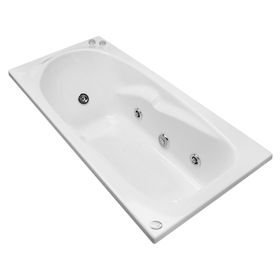 Tina hidromasaje Lagoon 5J derecha 140x70x40 cm