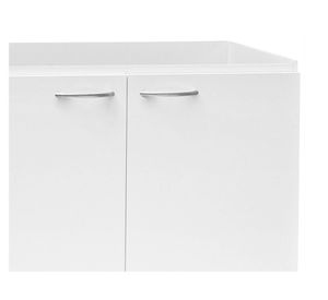 Mueble base lavaplatos 98,5 cm 2 puertas Basic blanco Mobikit