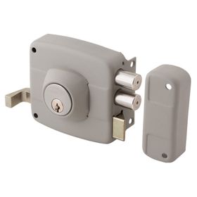 Cerradura sobreponer 321 Línea 300 gris