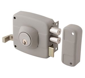 Cerradura sobreponer 321 Línea 300 gris