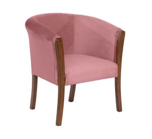 Sitial velvet 1 cuerpo Dortmund rosado