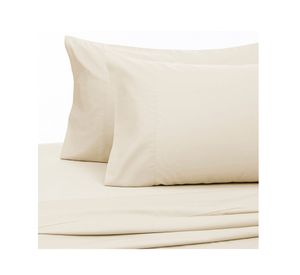 Juego de sábanas 1.5 plazas 144 Hilos beige