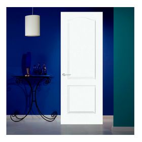 Puerta Interior Prestige 70x200 cm Blanca con perforación Masonite