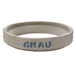 Marco alcantarillado 60 cm hormigón gris hoffens