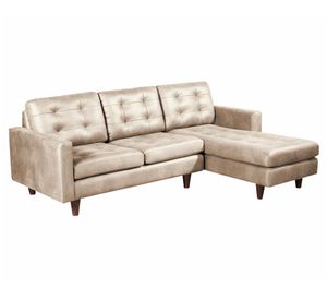 Sofá chaise derecho Nápoles beige Latam Home