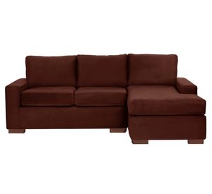 Sofá seccional 3 cuerpos Livorno café