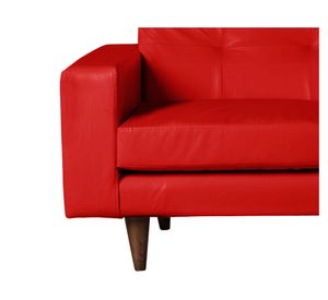 Sofá 3 cuerpos Salerno rojo Latam Home