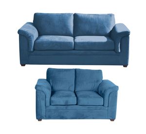 Juego de Living Ancona azul petróleo Latam Home