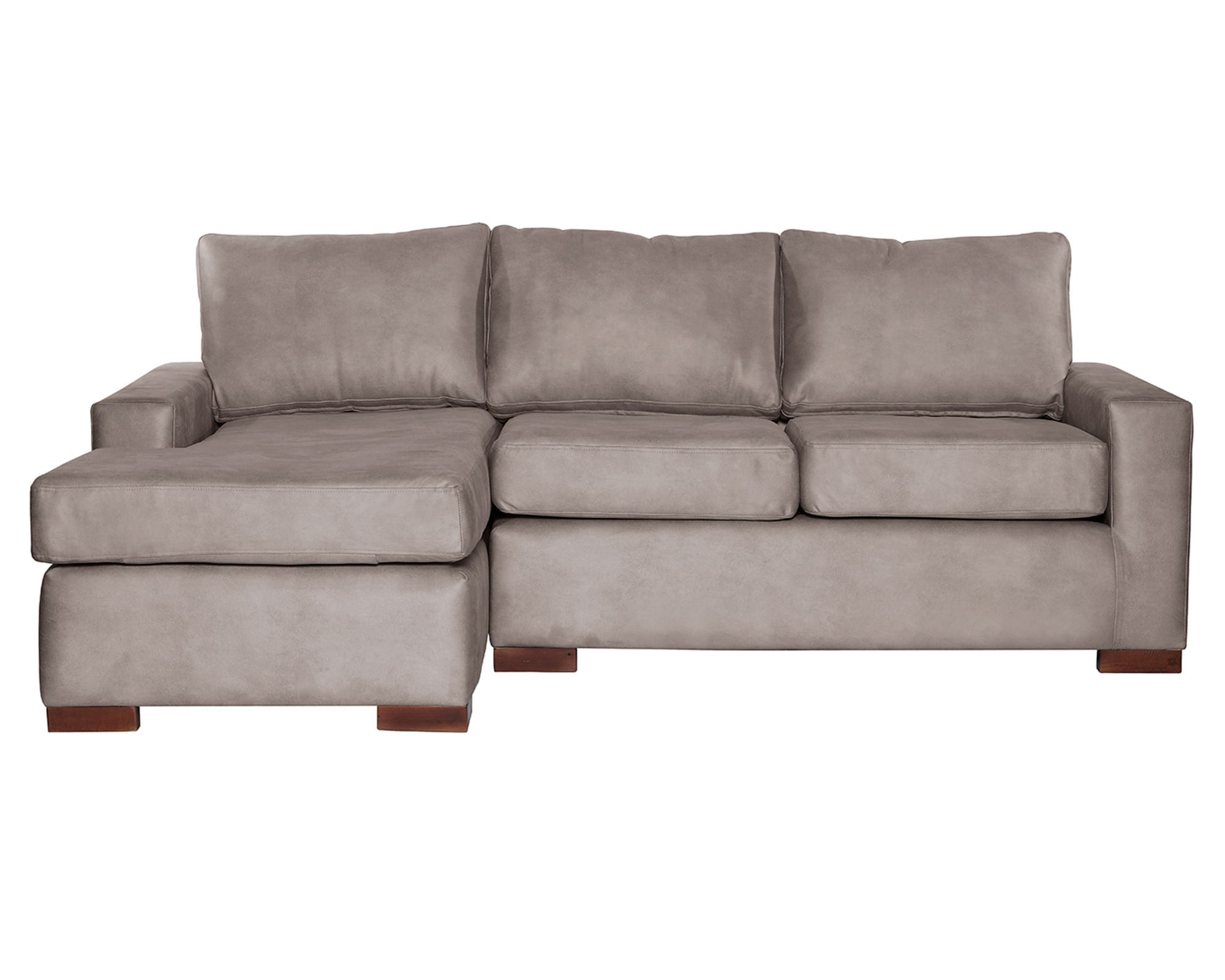 Latam Home Sofá seccional 3 cuerpos Livorno gris