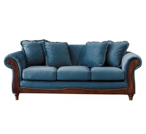 Juego de living Rímini azul petróleo Latam Home