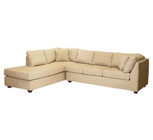 Sofá seccional izquierdo 5 cuerpos Padua beige