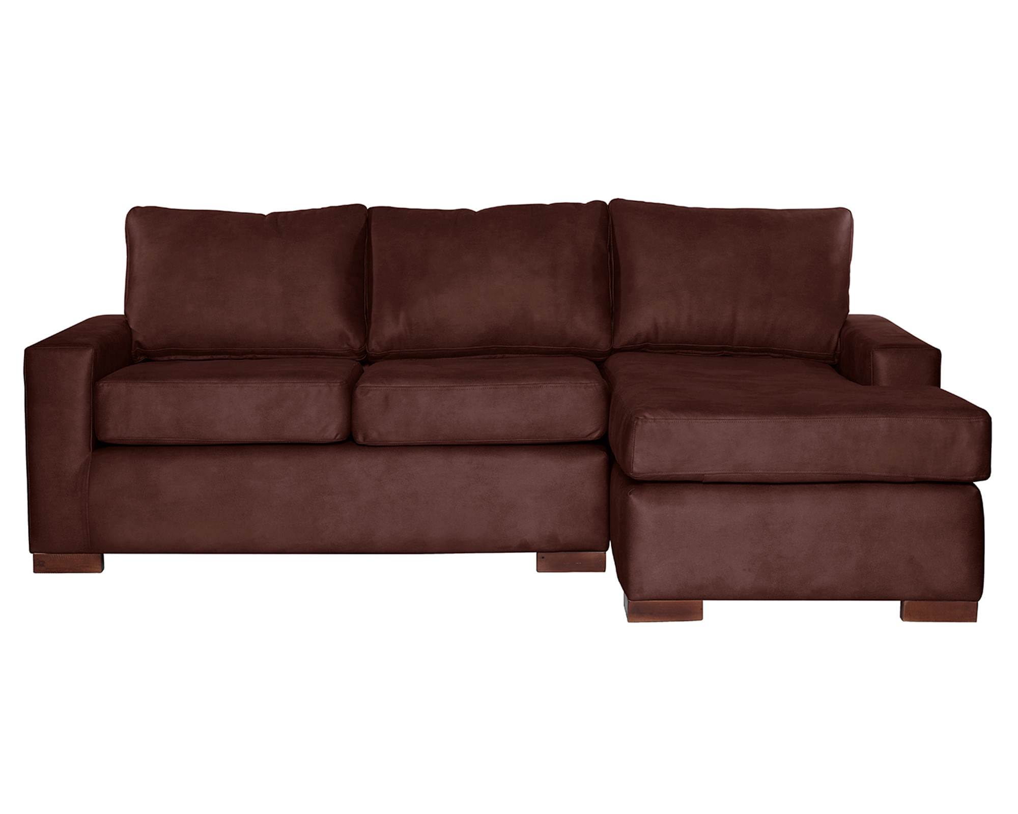 Latam Home Sofá seccional 3 cuerpos Livorno café