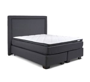 Cama americana 2 plazas Hybrido + respaldo Drimkip