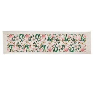 Camino de mesa Magnolia crudo linet 150x36 cm