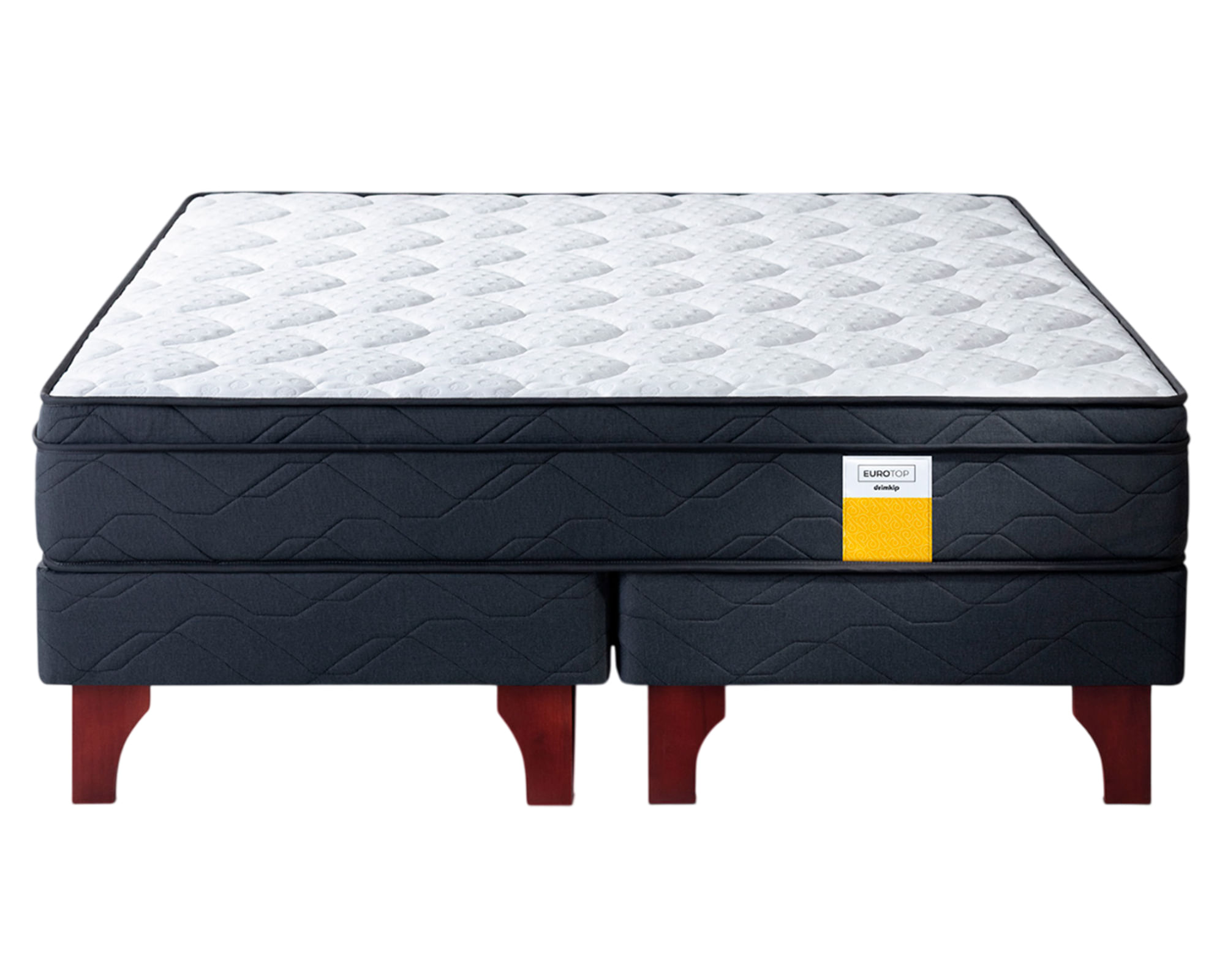 Drimkip Cama europea Eurotop Full base dividida