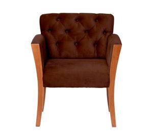 Sitial velvet 1 cuerpo Kiel café