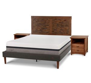 Cama europea 2 plazas + set Antique/Indo Cic