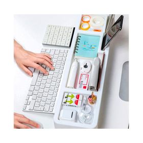 Organizador escritorio multiusos 20JXP1356-BL blanco