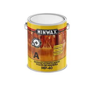 Barniz vitrificante 1 galón MP-40 transparente alto brillo Minwax