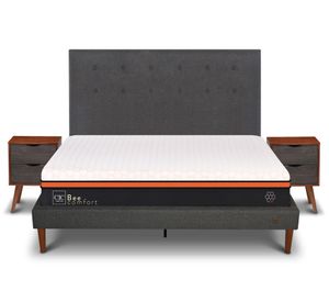 Cama europea 2 plazas Bee Comfort + Set Éufrates/Níger Cic