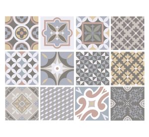 Vinilo adhesivo 15x15 cm Córdoba 12 unidades