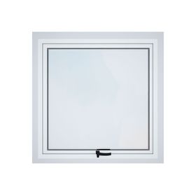 Ventana Aluminio 50x50 cm Termopanel Proyectante Blanca Mundo Glass