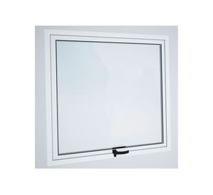 Ventana Aluminio 50x50 cm Termopanel Proyectante Blanca Mundo Glass