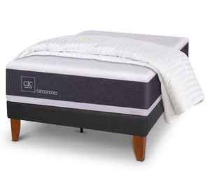 Cama europea Curve New Ortopedic 1.5 plazas + 1 plumón Cic