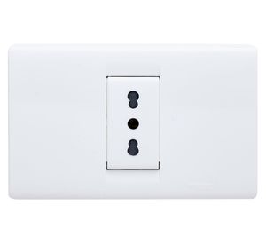 Toma corriente bipaso clasic blanca mod blanco Schneider