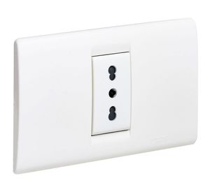 Toma corriente bipaso clasic blanca mod blanco Schneider