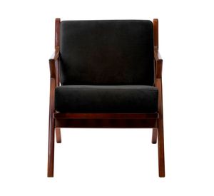 Sitial velvet 1 cuerpo Bremen negro